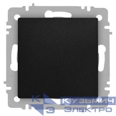 Выключатель 1-кл. СП Accent 6-101-05 10А IP20 250В AL/CU антрацит Intro Б0063458