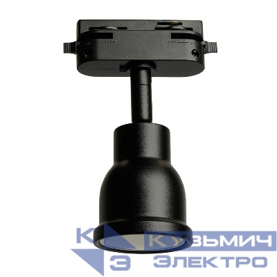 Светильник трековый AL199 под лампу GU10 корпус сталь черн. FERON 51667