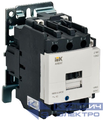 Контактор КМИ-А-34012 LC1D 40А кат. 48В AC 1НО+1НЗ AC-3 IEK AR-ACC-31-040-048-11