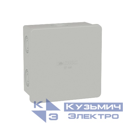 Коробка распределительная ОП 80х80х40мм IP44 6 каб. ввод DKC 53700