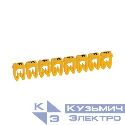 Маркер каб. 4.0-6.0кв.мм CAB3 "F" (уп.300шт) Leg 038365