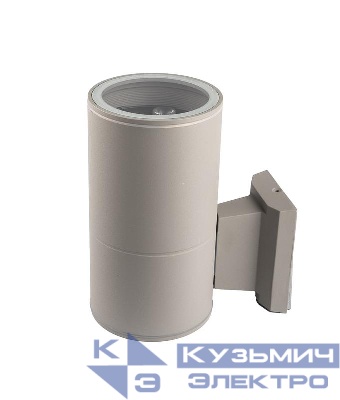 Светильник светодиодный архитектурный PWL-200110/30D 1х9Вт 6500К GR IP65 фасадный исполнение односторон. сер. Pro JazzWay 2857989B