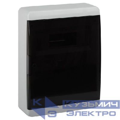 Корпус навесной COMFORT ЩРН-П-24 IP41 пластик.прозр. крышка бел. Эра Б0067244