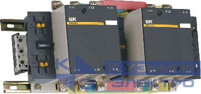 Контактор КТИ-51853 реверс 185А 230В/АС3 IEK KKT53-185-230-10