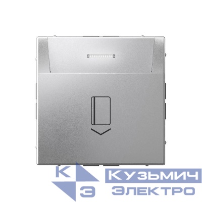 Выключатель карточный ArtGallery 10А без задержки времени быстрозажим. клем. алюм. SE GAL000314S