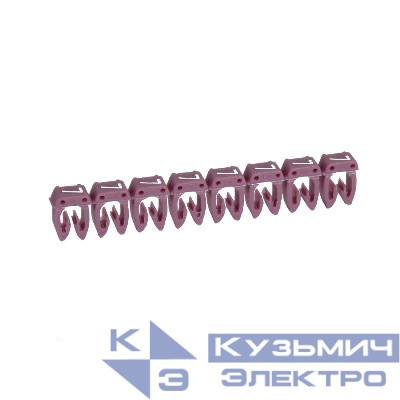 Маркер каб. 4.0-6.0кв.мм CAB3 "7" фиол. (уп.800шт) Leg 038237
