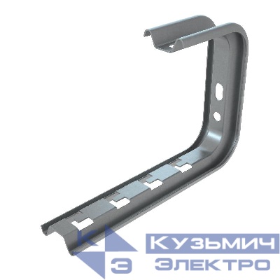 Подвес для лотка С-образ. безвинтовой 100мм SPVBV100 INOX304 КМ LO14845