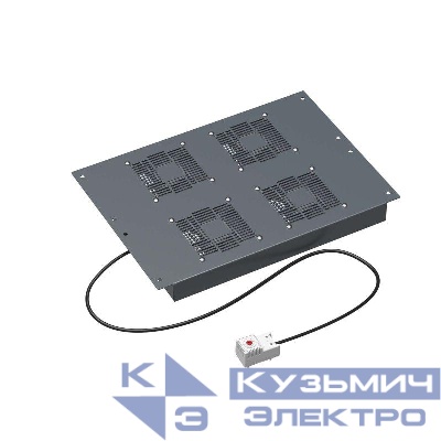 Модуль потолочный вентиляторный с термостатом 4 вентилятора для крыши DKC R5VSIT6004FT