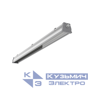 Светильник светодиодный Айрон GL 62Вт 5000К IP67 1180х86х76 рассеив. закален. стекло VARTON V1-I0-70581-03000-6706250