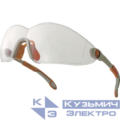 Очки защитные открытые VULCANO2 с прозр. линзой Delta Plus VULC2ORIN
