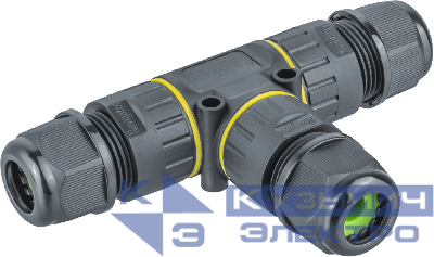 Коннектор кабельный T-образный 82 836 NTB-T02-3P-IP68 3PIN Navigator 82836