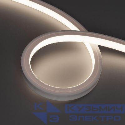 Лента светодиодная NOVA-TOP-PU-A120-16x15mm 24В Day 4000К 10Вт/м IP68 wire x1 герметичная полиуретан (уп.1м) Arlight 050597