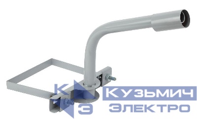 Кронштейн для уличного светильника SPP-AC3-0-350-048 на опору с 1 хомутом 625х460х280 d48мм Эра Б0047653