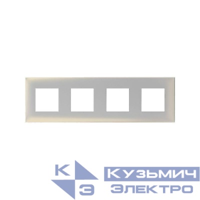 Рамка 4-м 8мод. Avanti "Белый жемчуг" DKC 4420908