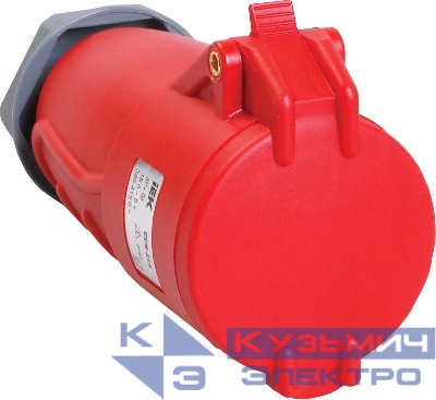 Розетка кабельная Magnum 16А 380В 3P+PE ССИ-214 IP44 IEK PSN22-016-4