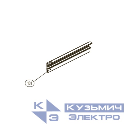 Запчасть №101 для Hybest GSR40A. Корпус магазина