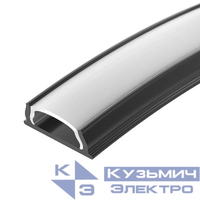 Профиль ARH-BENT-W11-2000 ANOD BLACK L2000 алюм. Arlight 039583