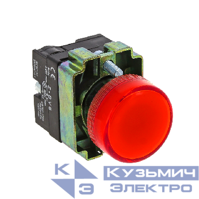 Лампа сигнальная BV64 красн. EKF xb2-bv64
