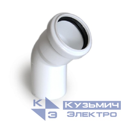 Отвод ELITE МК МПП 50х30 бел. RTP 24551