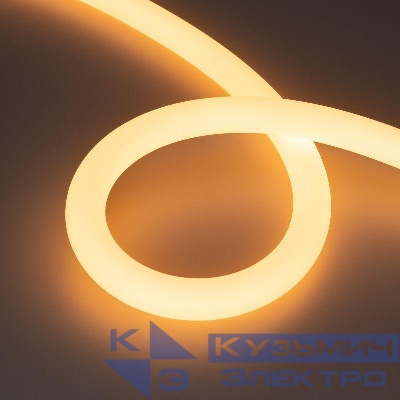 Лента светодиодная MOONLIGHT-TOP-A336-D25mm 24V Warm 2300К 360deg 14.4Вт/м IP65 2835 wire x1 прямой вывод кабеля герметичная (уп.5м) Arlight 038748