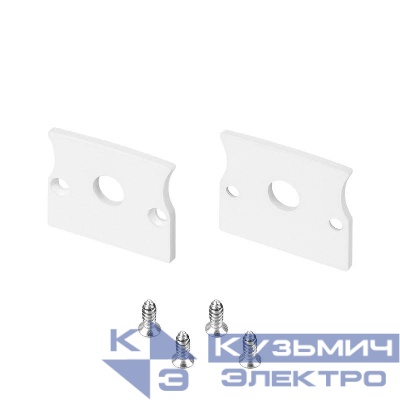 Заглушка ARH-СEIL-S14-SHADOW FLAT WHITE с отверстием металл Arlight 042099