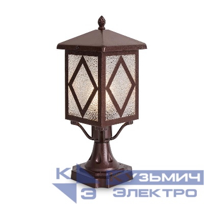 Светильник Heim 1х40Вт E27 IP44 ландшафтный Voltega VGL7210FL-01BR