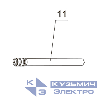 Запчасть №11 для PAG-PC84. Поршень