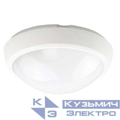 Светильник светодиодный "Банник" PBH-PC-RA 12Вт 4000К IP65 ЖКХ ДБП пылевлагозащ. JazzWay 1024626A