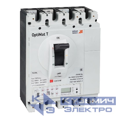 Выключатель автоматический 3п 630А OptiMat T630S ETA КЭАЗ 356533