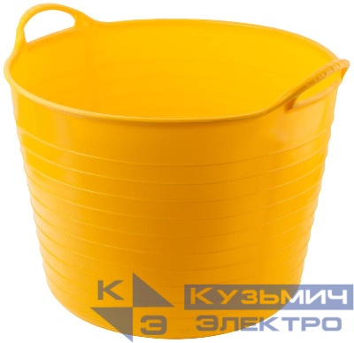 Ведро гибкое пластиковое 40л FIT 67849