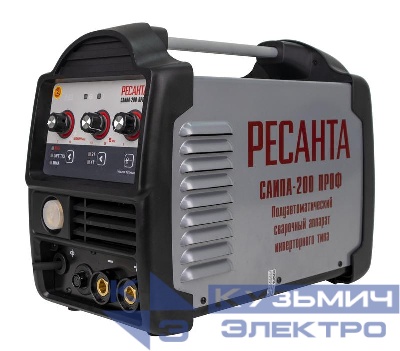Инвертор сварочный полуавтомат. САИПА-200ПРОФ (MIG/MAG) Ресанта 65/97