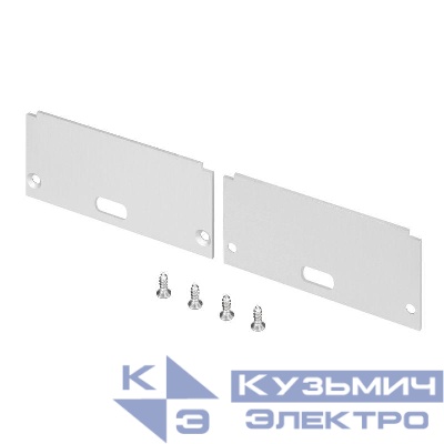 Заглушка FANTOM-W49 с отверстием (уп.2шт) металл Arlight 046426
