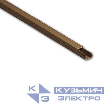 Кабель-канал 15х10 L2000 пластик коричн. Ruvinil РКК-15х10-К