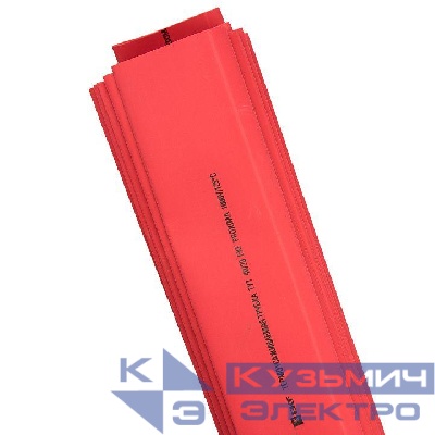 Трубка термоусадочная ТУТ нг 30/15 красн. 1м (уп.25м) PROxima EKF tut-30-r-1m