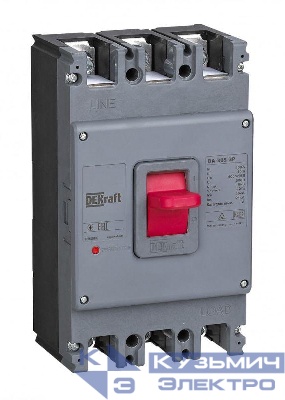 Выключатель автоматический для защиты двигателя 3п 400А 50кА ВА-305 DEKraft 22822DEK