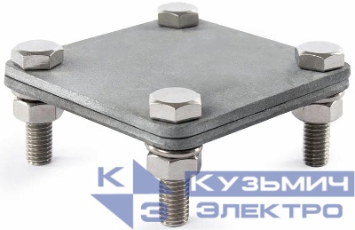 Соединитель крестовой полосы до 40мм сталь гор. цинк OBO 5314666_V1