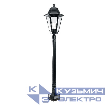 Светильник 6210/PL6210 100Вт E27 230В садово-парковый черн. FERON 11076