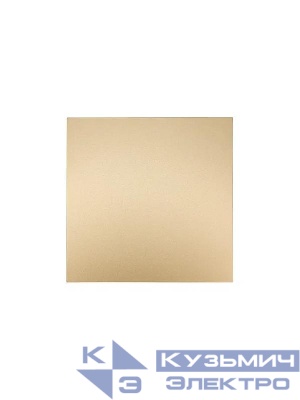 Выключатель 1-кл. СП ZIMA IP20 10А безвинт. зажим зол. LEZARD 704-3688-100QC