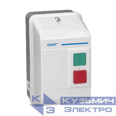 Пускатель электромагнитный в корпусе NQ3-5.5P 1-1.6А AC 220В IP55 (R) CHINT 496399