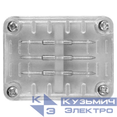 Соединитель 3Вт для дюралайта LED-F3Вт со светодиодами пластик FERON 26104