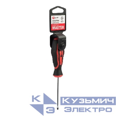 Отвертка SL3.5х75мм Master Basic EKF sl-3.5-75-mas