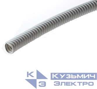 Шланг ПВХ гофро 40мм дренаж. армир. бел. (уп.30м) Ruvinil 74000