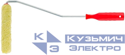 Валик "мини" 150мм d15/37мм ворс 11мм полиакрил. зел. КУРС 02709