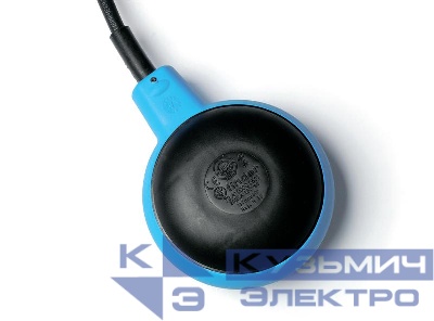 Выключатель поплавковый 2 водонепрониц. камеры для управ. насосами технического водопровода кабель ACS 15м 1CO 20А IP68 FINDER 72A100001502