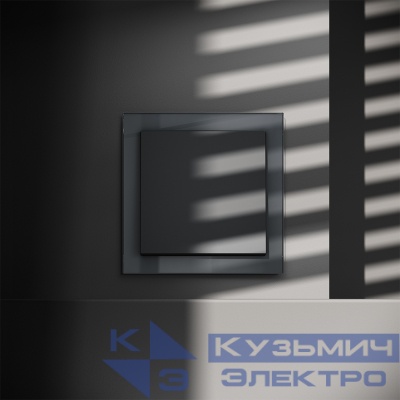 Заглушка VOLTUM S70 с суппортом, (графит) 0