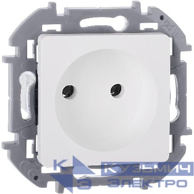 Розетка 1-м СП Inspiria 16А IP20 250В 2P механизм бел. IEK 673710
