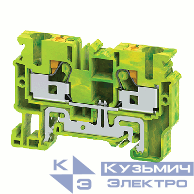 Клемма заземляющая push-in OptiClip CPG-10-PE-I-(0.5-10)-PEN КЭАЗ 331856