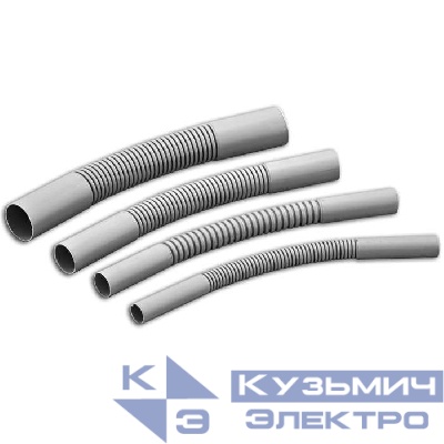Поворот гибкий гофр. для трубы d25 Ruvinil П01425
