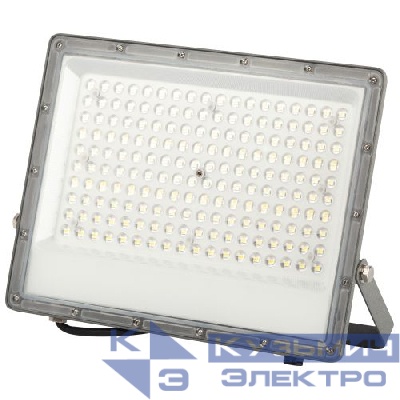 Прожектор светодиодный PRO LPR-063-0-65K-150 150Вт 6500К IP65 15000лм Г 90град. сер. Эра Б0067717