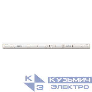 Лента светодиодная 9.6Вт/м 24В 4000К 8мм IP68 SMD3528 (уп.10м) VARTON VLS-68-096-3528-08-120-40